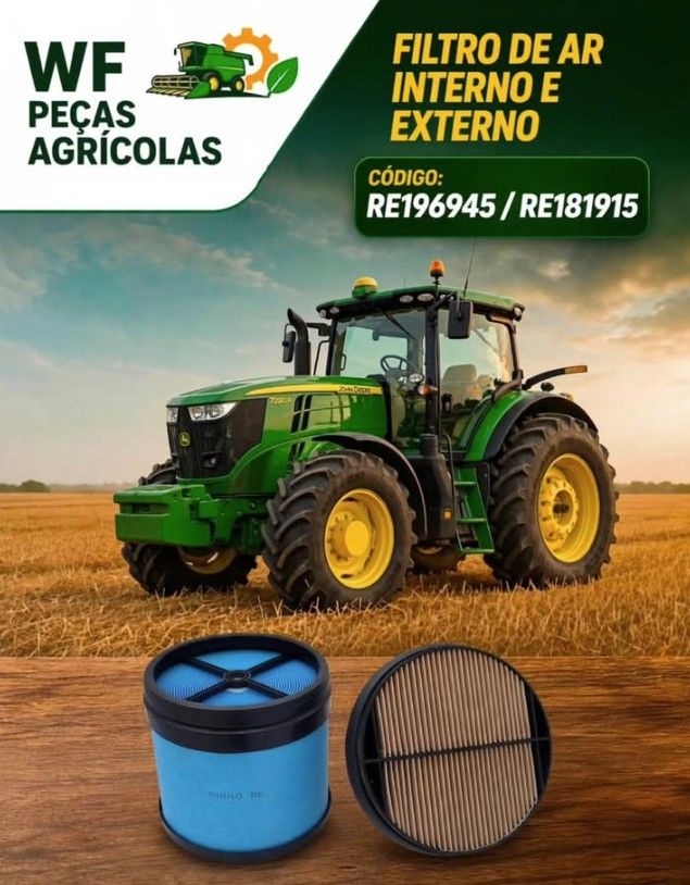 Filtro de Ar Interno e Externo
